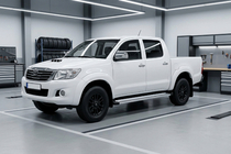 Toyota Hilux 2006-2015 Estribos Laterales Maya V4 (2 uds., Aluminio) foto 1