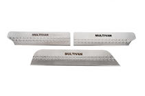 Volkswagen T4 Caravelle/Multivan 1990–2003 Placas de umbral interior tipo-4 (acero inoxidable) foto 4
