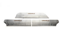 Volkswagen T4 Caravelle/Multivan 1990–2003 Placas de umbral interior tipo-4 (acero inoxidable) foto 2