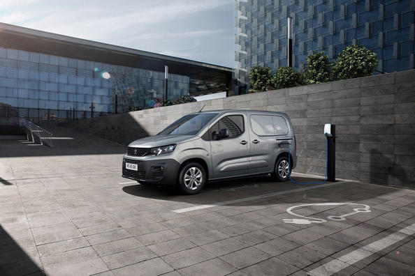 Peugeot Partner recibió una modificación eléctrica