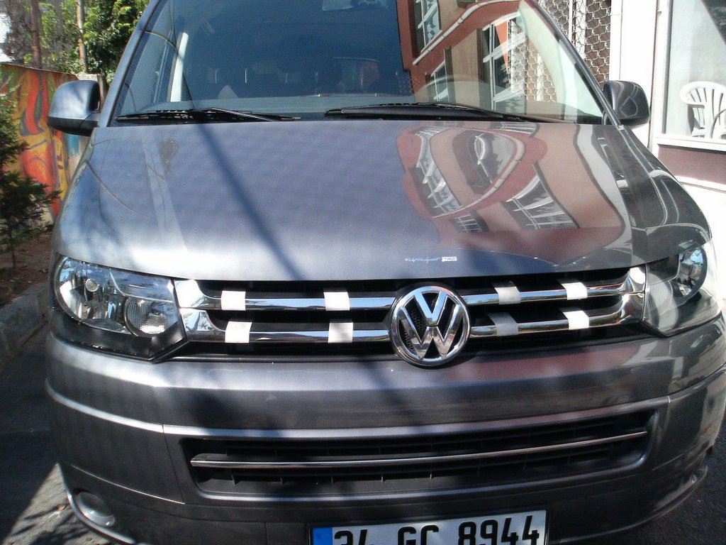 Recubrimiento para una parrilla del radiador Volkswagen T5