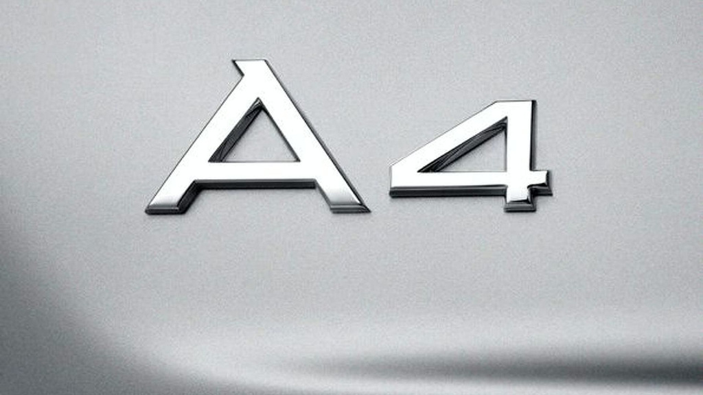 Logotipo A4 para Audi