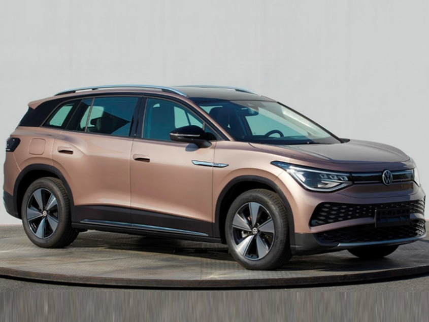 El automóvil eléctrico más grande Volkswagen ID.6 X se prepara para debutar