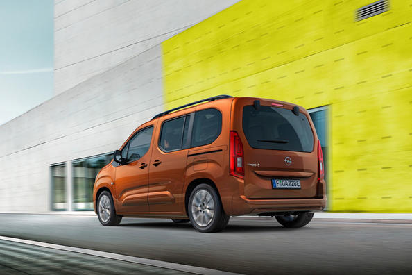 Hubo una modificación eléctrica de la camioneta compacta Opel Combo
