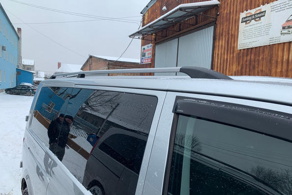 Rieles de techo para Volkswagen T6 Transporter
