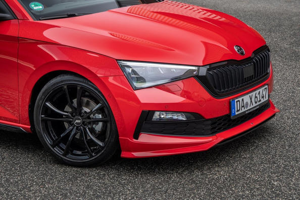 La versión "caliente" del hatchback Skoda Scala Edition S se prepara para las ventas