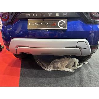 Cubierta de parachoques trasero (ABS, gris) Renault Duster 2018-2024 foto 2