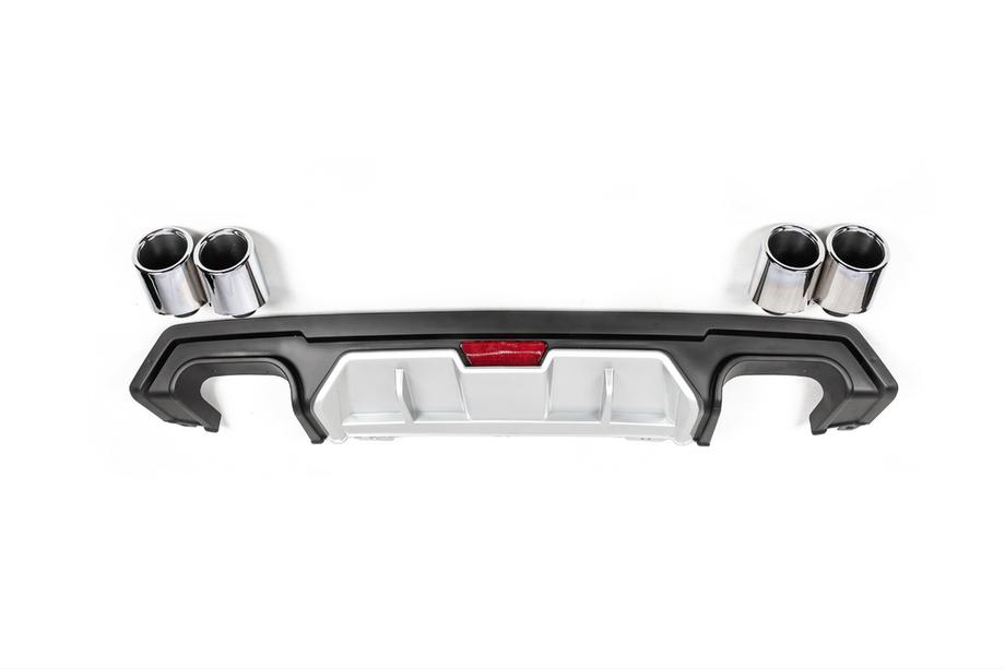 Honda Civic Sedan X 2016-2021 Difusor de parachoques trasero (Niken, imprimado) Image