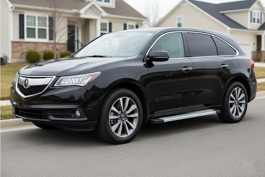 Acura MDX 2013-2020 Estribos Laterales Maya V2 (2 uds., Aluminio) Image