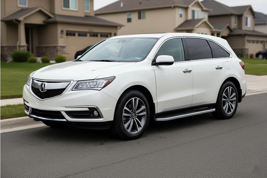 Acura MDX 2013-2020 Estribos Laterales Tayga Grey (2 uds., Aluminio) Image