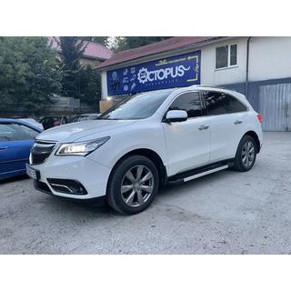 Estribos Laterales RedLine V1 (2 uds., Aluminio) Acura MDX 2013-2020 foto 3