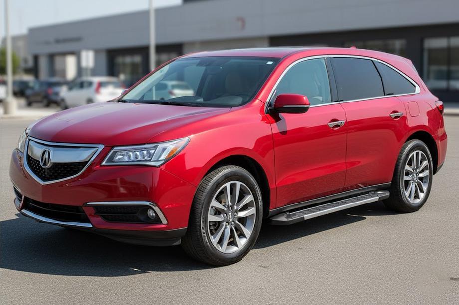 Acura MDX 2013-2020 Estribos Laterales RedLine V1 (2 uds., Aluminio) Image