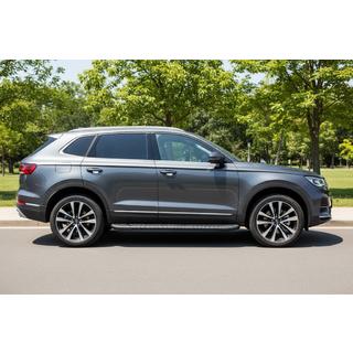 Estribos Laterales Bosphorus Black (2 uds., Aluminio) Acura MDX 2013-2020 foto 1