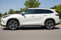 Acura MDX 2013-2020 Estribos laterales Bosphorus Grey (2 uds., aluminio) foto 1