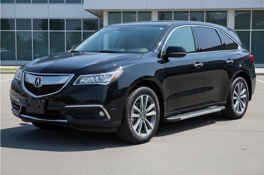 Acura MDX 2013-2020 Estribos Laterales Duru (2 uds., Aluminio) Image