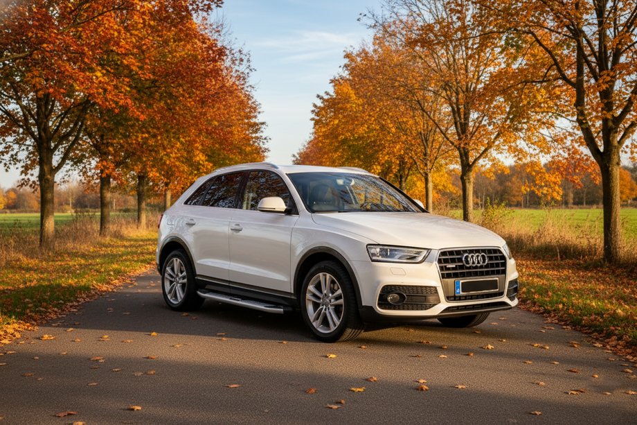 Audi Q3 2011-2019 Estribos Laterales Mevsim Grey (2 uds., Aluminio) Image