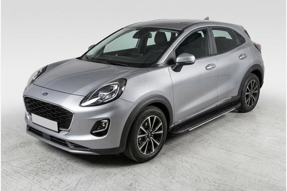 Ford Puma 2019- Estribos Laterales Bosphore Grey (2 uds., Aluminio) Image