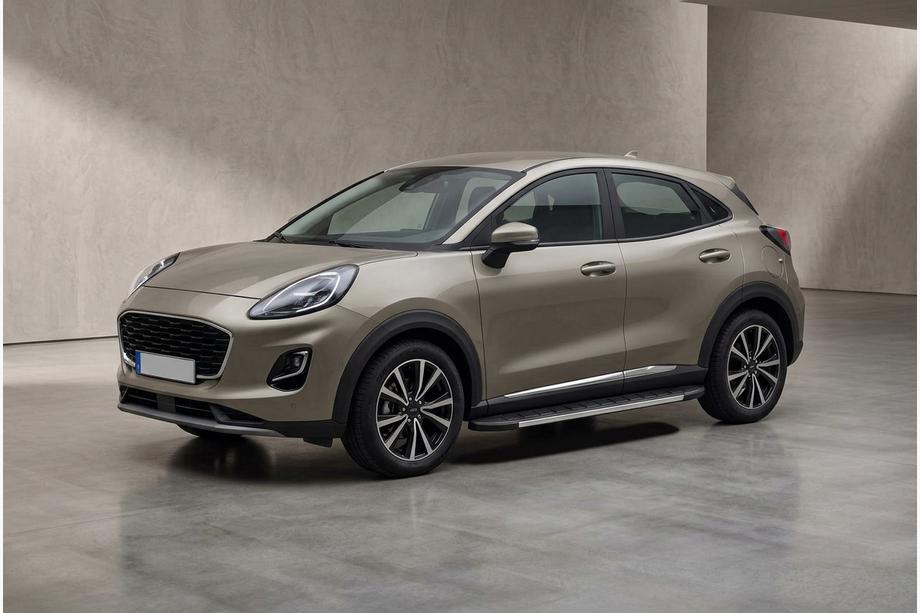 Ford Puma 2019- Estribos Laterales Duru (2 uds., Aluminio) Image