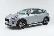 Ford Puma 2019- Estribos Laterales Maya V2 (2 uds., Aluminio) foto 1