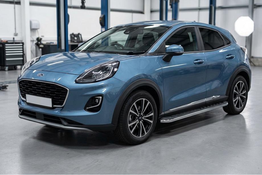 Ford Puma 2019- Estribos Laterales Maydos V1 (2 uds., Aluminio) Image