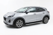 Ford Puma 2019- Estribos Laterales Fullmond (2 uds., Aluminio) foto 1