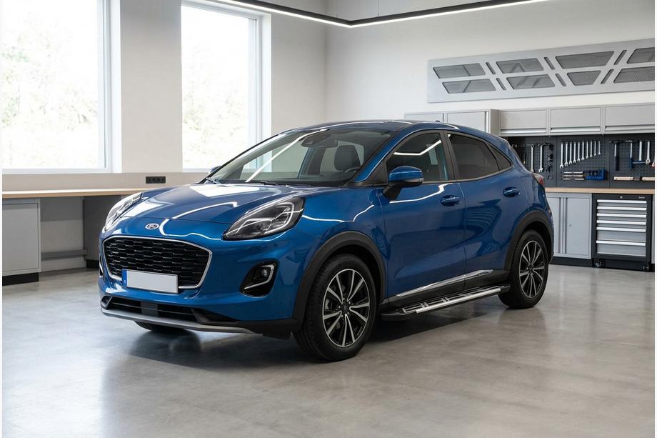 Ford Puma 2019- Estribos Laterales Sunrise (2 uds., Aluminio) Image