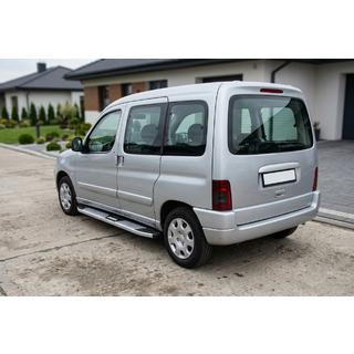 Estribos Laterales Mevsim Grey (2 uds., Aluminio) Citroen Berlingo 1996-2008 foto 1