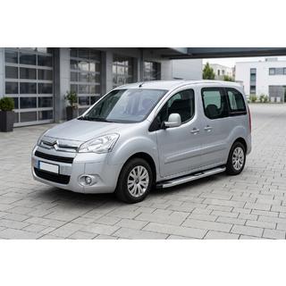 Estribos Laterales Mevsim Grey (2 uds., Aluminio) Citroen Berlingo 2008-2018 foto 1