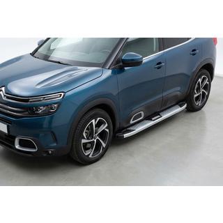 Estribos Laterales Mevsim Grey (2 uds., Aluminio) Citroen C5 Aircross 2017-2025 foto 1