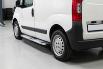 Citroen Nemo 2007-2017 Estribos Laterales Mevsim Grey (2 uds., Aluminio) foto 1