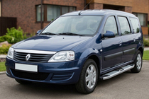 Dacia Logan MCV 2004-2014 Estribos Laterales Mevsim Grey (2 uds., Aluminio) foto 3