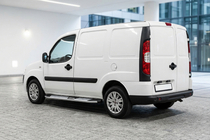 Fiat Doblo I 2001-2005 Estribos Laterales Mevsim Grey (2 uds., Aluminio) foto 1