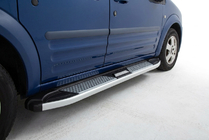 Ford Connect 2002–2006 Estribos Laterales Mevsim Grey (2 uds., Aluminio) foto 1