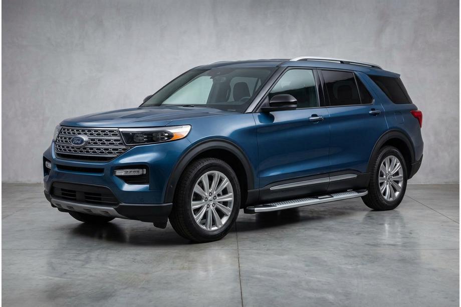 Ford Explorer 2019- Estribos Laterales Mevsim Grey (2 uds., Aluminio) Foto 1
