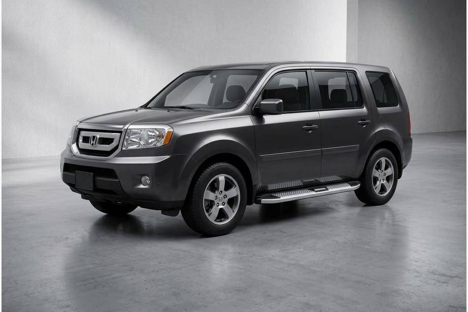 Honda Pilot 2008-2015 Estribos Laterales Mevsim Grey (2 uds., Aluminio) Foto 1