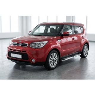 Estribos Laterales Mevsim Grey (2 uds., Aluminio) Kia Soul II 2013-2018 foto 1