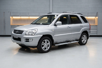 Kia Sportage 2004-2010 Estribos Laterales Mevsim Grey (2 uds., Aluminio) foto 1