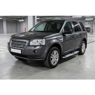 Estribos Laterales Mevsim Grey (2 uds., Aluminio) Land Rover Freelander II 2006–2014 foto 1
