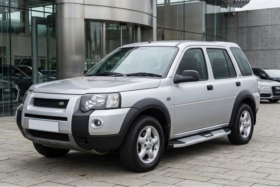 Land Rover Freelander I 1997-2006 Estribos Laterales Mevsim Grey (2 uds., Aluminio) Image