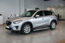Mazda CX-5 2012-2017 Estribos Laterales Mevsim Grey (2 uds., Aluminio) foto 1