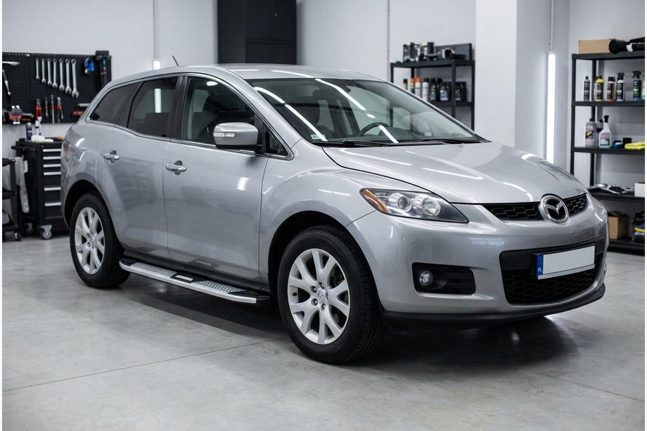 Mazda CX-7 2006-2012 Estribos Laterales Mevsim Grey (2 uds., Aluminio) Foto 1