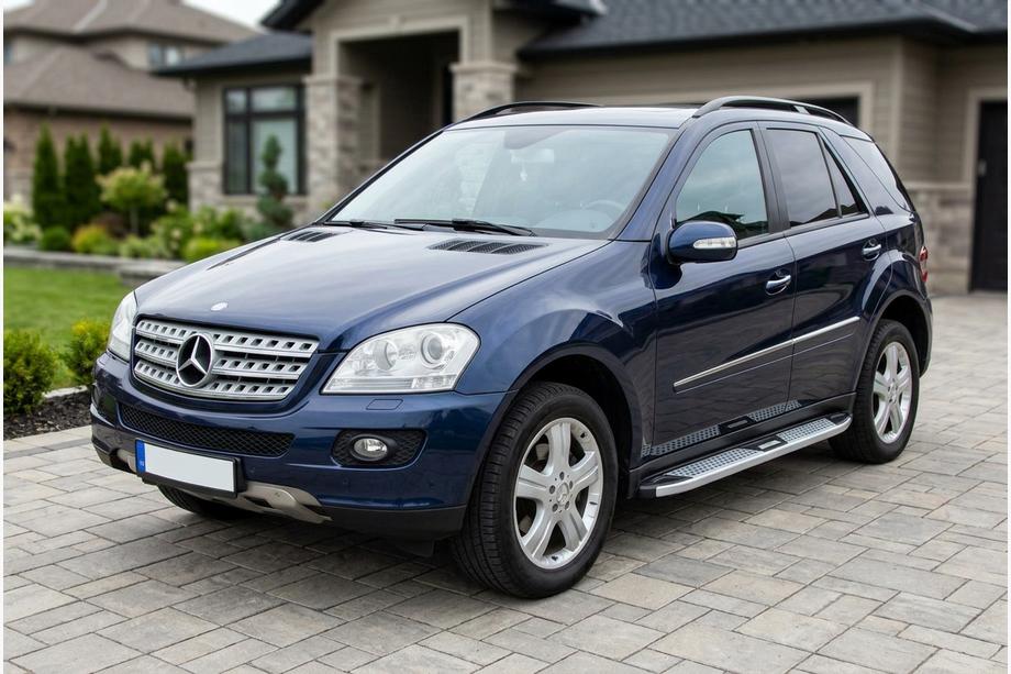 Mercedes ML W164 2005-2011 Estribos Laterales Mevsim Grey (2 uds., Aluminio) Image