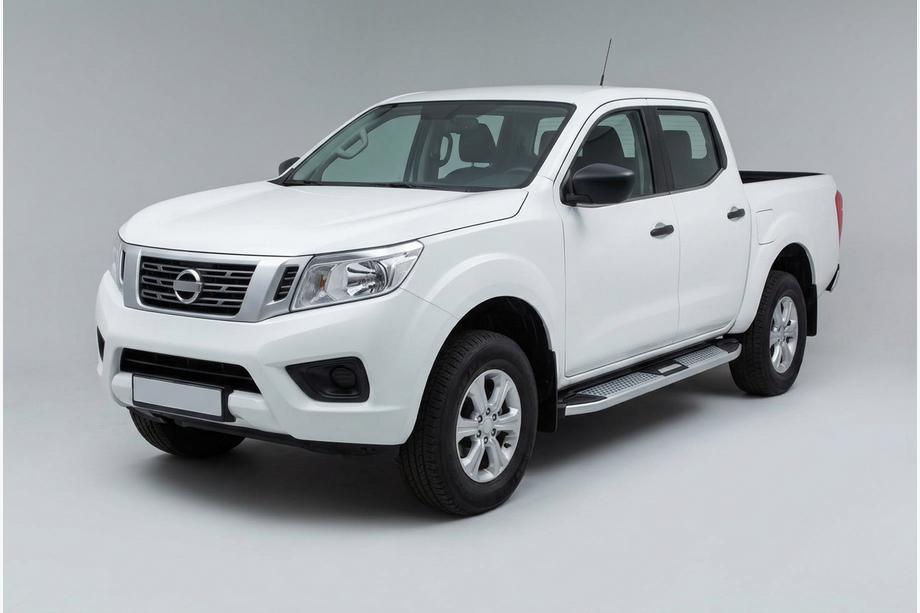 Nissan Navara/NP300 2016- Estribos Laterales Mevsim Grey (2 uds., Aluminio) Image