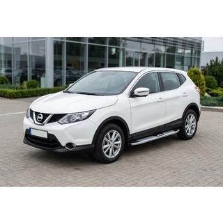 Estribos Laterales Mevsim Grey (2 uds., Aluminio) Nissan Qashqai 2014-2021 foto 1