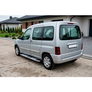 Estribos Laterales Mevsim Grey (2 uds., Aluminio) Peugeot Partner 1996-2008 foto 1