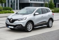 Renault Kadjar 2015-2022 Estribos Laterales Mevsim Grey (2 uds., Aluminio) foto 1