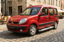 Renault Kangoo 1998-2008 Estribos Laterales Mevsim Grey (2 uds., Aluminio) foto 1