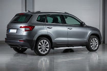 Skoda Karoq 2018- Estribos Laterales Mevsim Grey (2 uds., Aluminio) foto 1