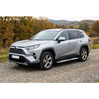 Estribos Laterales Mevsim Grey (2 uds., Aluminio) Toyota Rav 4 2019–2025 foto 1