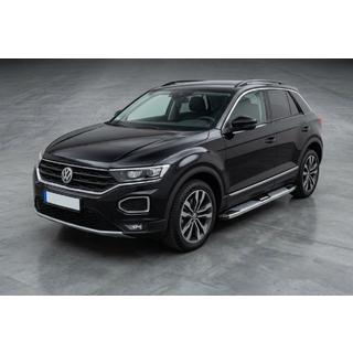 Estribos Laterales Mevsim Grey (2 uds., Aluminio) Volkswagen T-Roc 2017-2025 foto 1